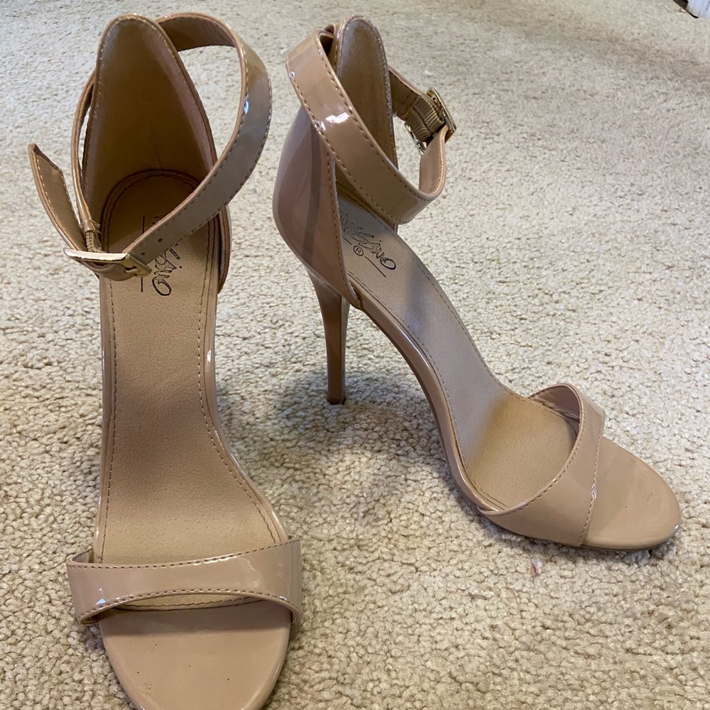 Tan Target heels